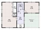2階間取り図